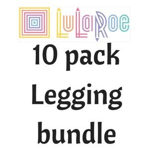 10 pack LulaRoe Legging bunde